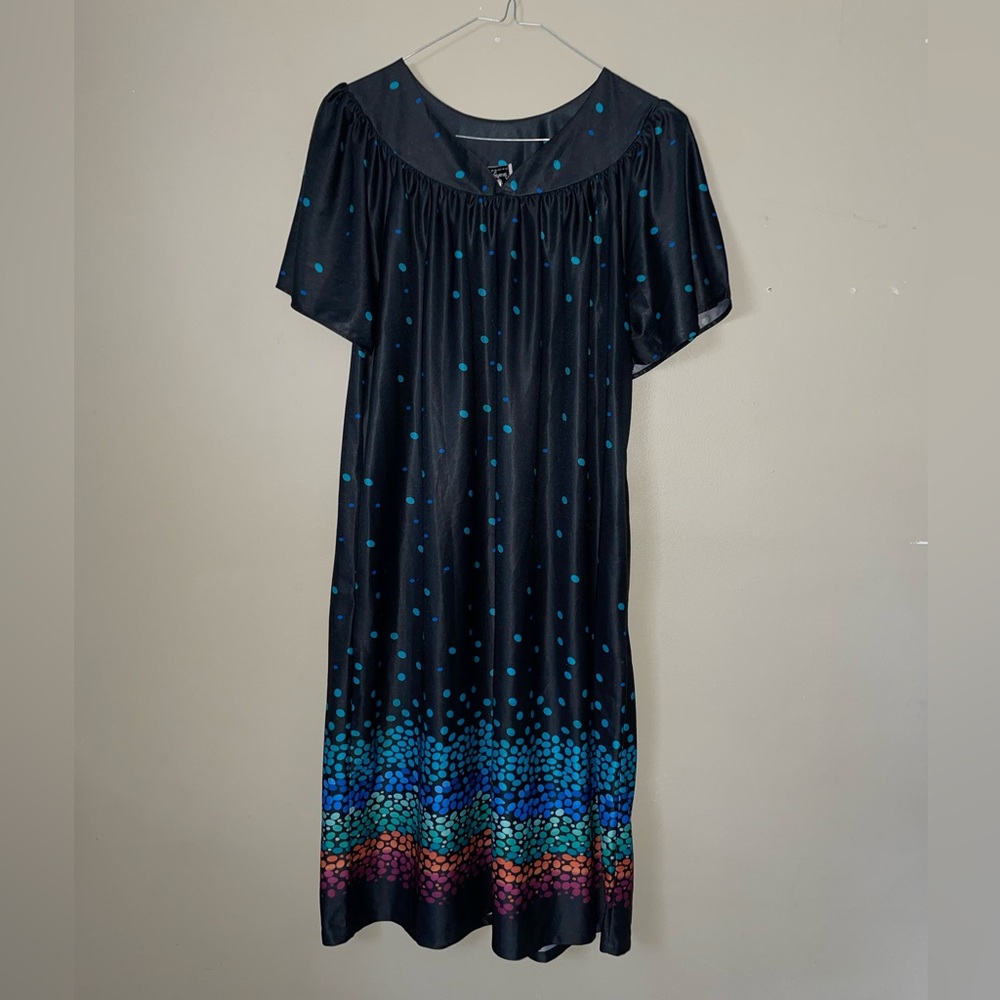 Anthony Richard’s 1980’s Vintage Housedress Gown … - image 1